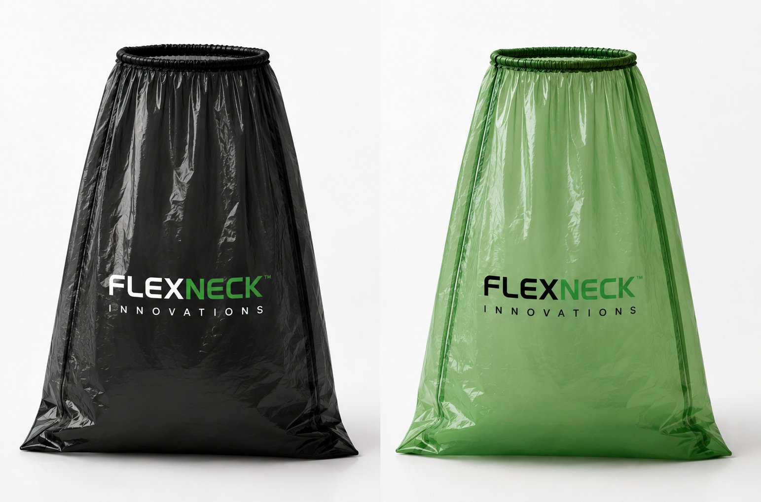 FLEXNECK in black and green colorways