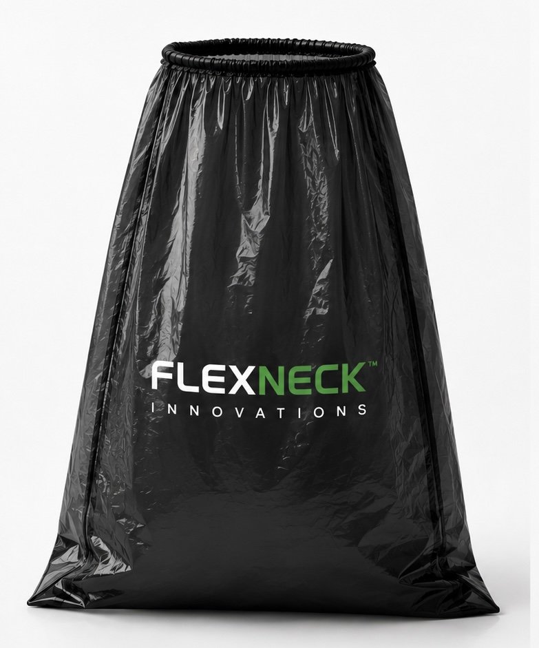 FLEXNECK product render with reinforced elastic opening
